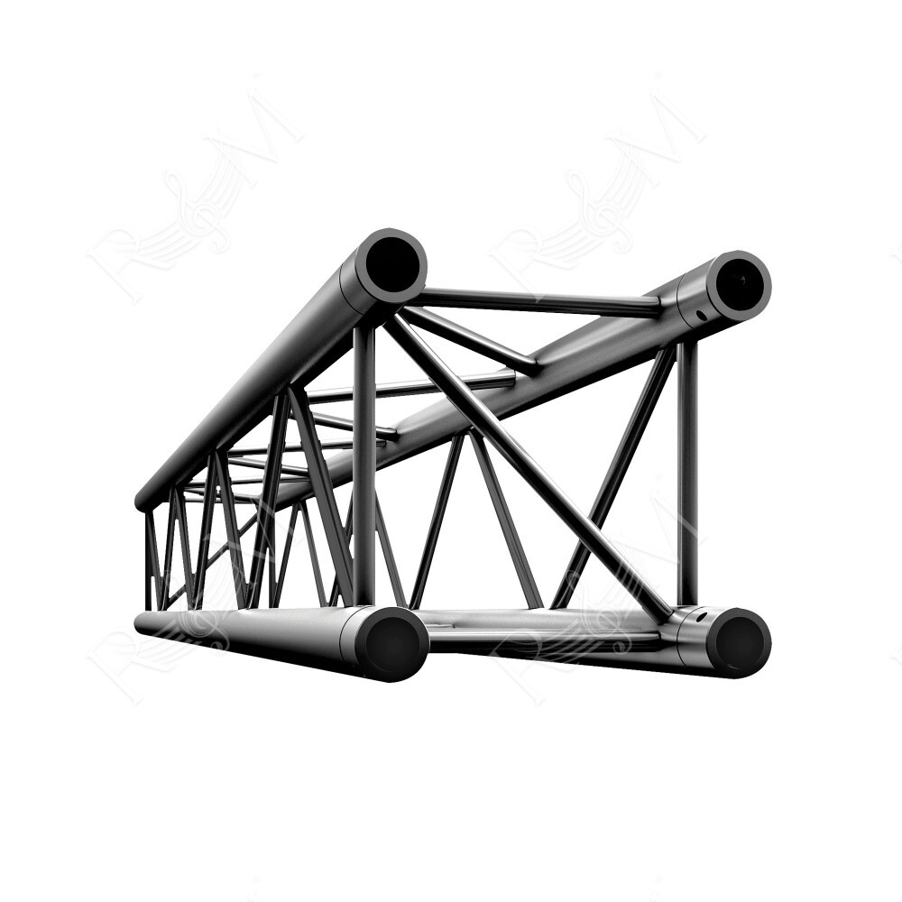 Pro-30 Square G Truss - Straight QTU1000 - 1000 mm - black