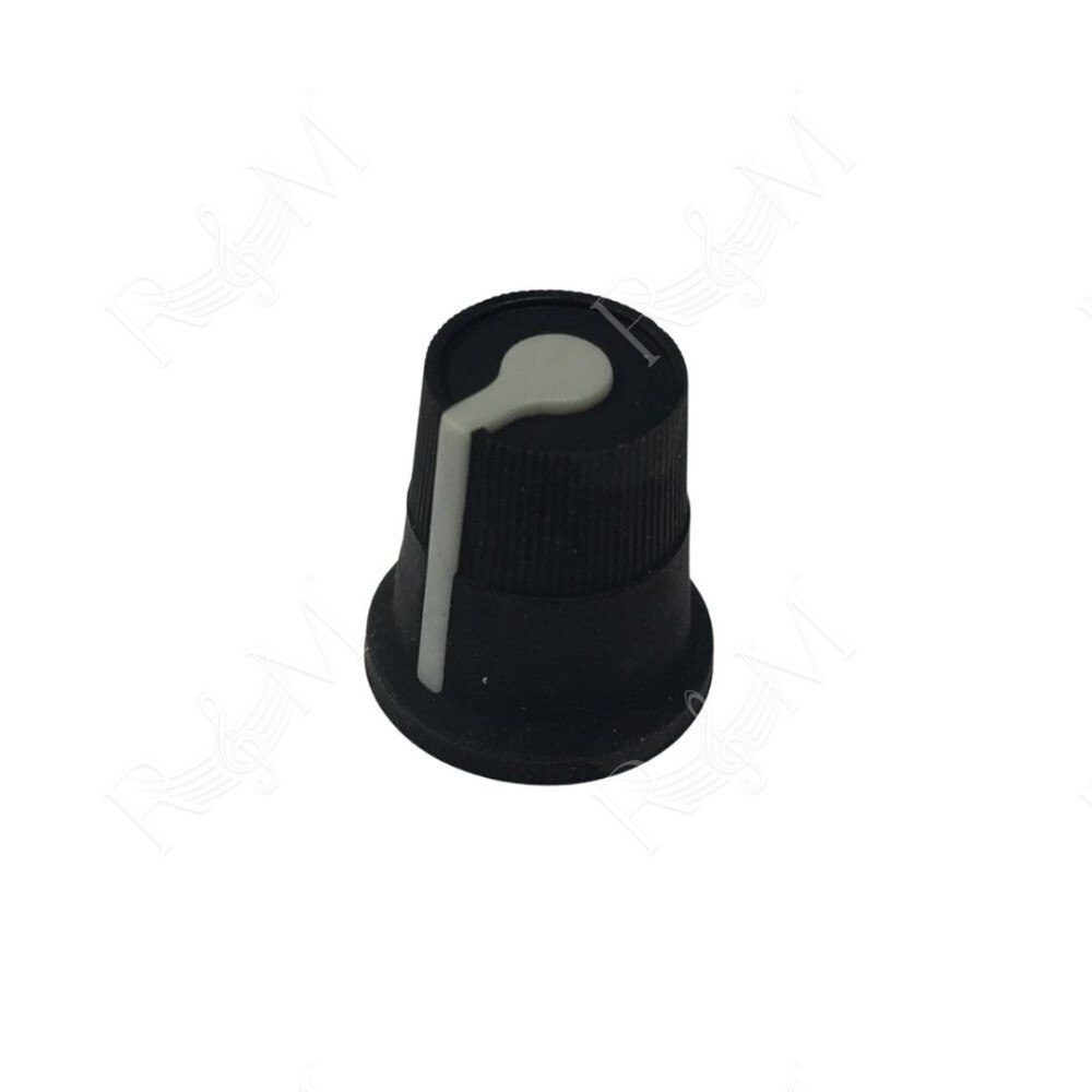 Copri Potenziometro Nero Bianco Volume per FBT Maxx 2A 4A 10SA e Jolly 12RA-BA 15RA-BA