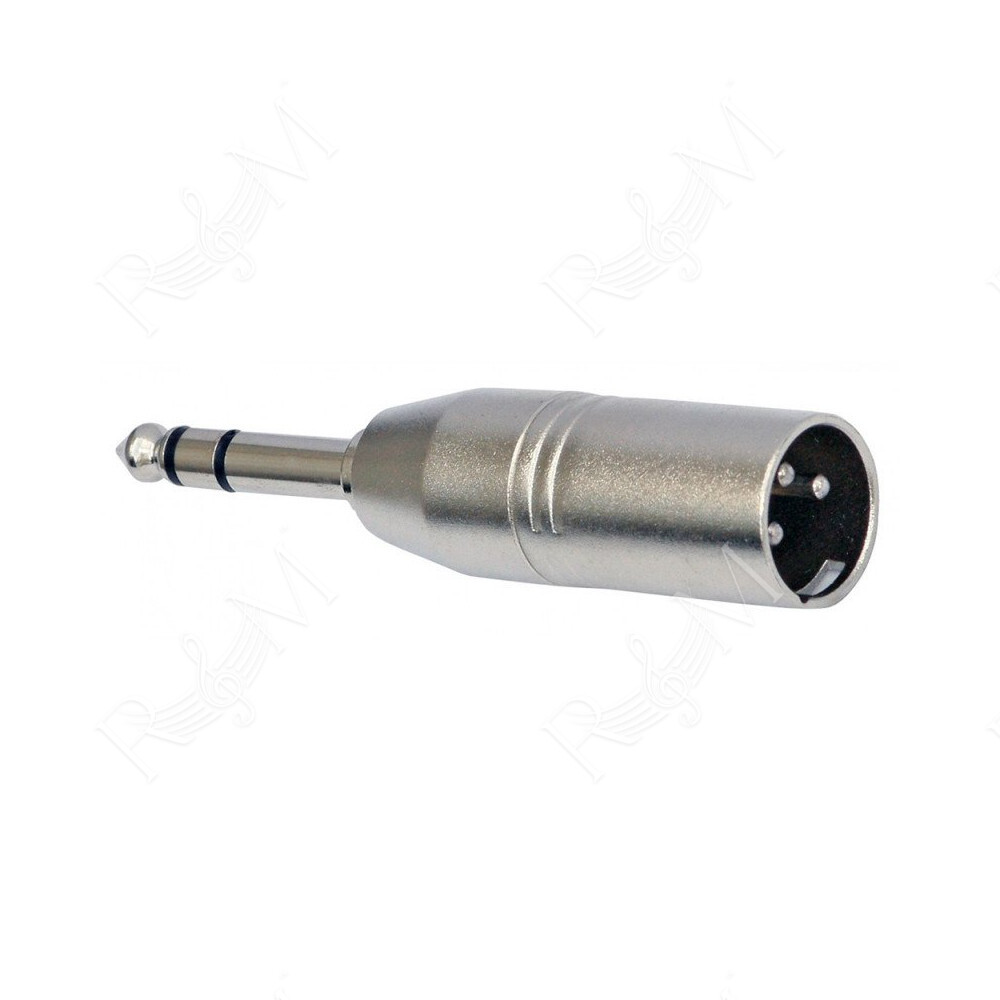 Adapter XLR male/ST.JACK