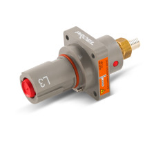 pPresa da pannello Proel Lock. Colore: Grigio. Fase: L3/p