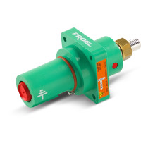 pPresa da pannello Proel Lock. Colore: Verde. Fase: Terra./p