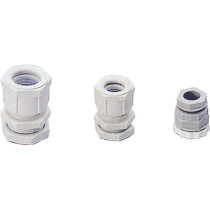 Passacavo antiurto polimerico grigio per cavo.