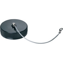 Tappo di chiusura per spina con innesto a baionetta, N. 54 contatti.