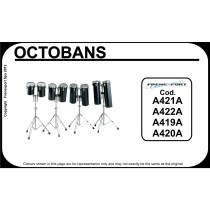 COPPIA OCTOBANS PEACE OB1618 6"X16" E 6"X18" CON STAND