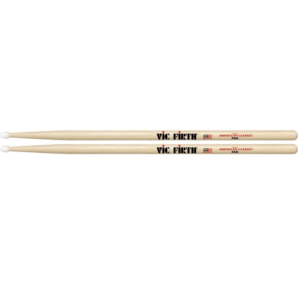 COPPIA BACCHETTE VIC FIRTH 7AN PUNTA NYLON