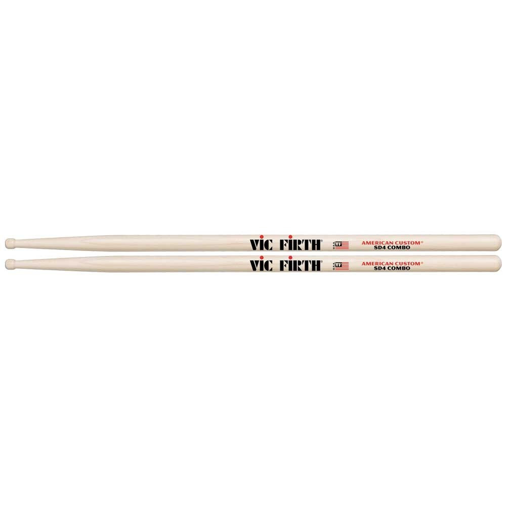 COPPIA BACCHETTE VIC FIRTH SD4 COMBO