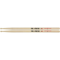COPPIA BACCHETTE VIC FIRTH 2B PUNTA LEGNO