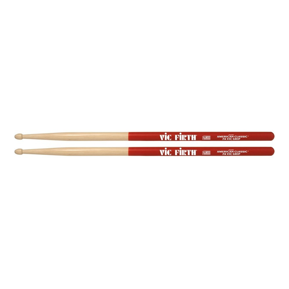 COPPIA BACCHETTE VIC FIRTH GRIP 7AVG LEGNO