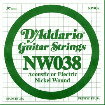 CORDA D'ADDARIO NW038
