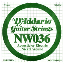 CORDA D'ADDARIO NW036