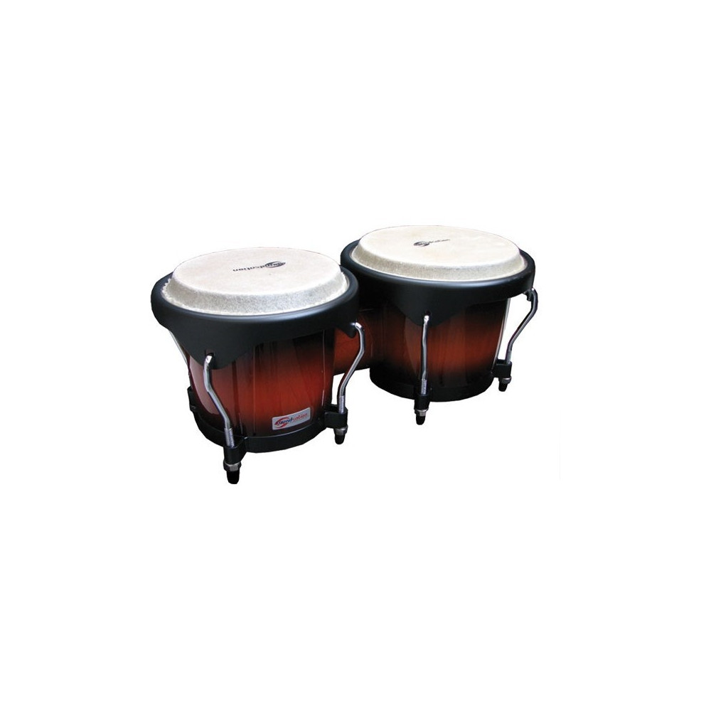 BONGOS SOUNDSATION SB01-SB  6"+7" SUNBURST HW-BK