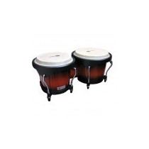 BONGOS SOUNDSATION SB01-SB  6"+7" SUNBURST HW-BK