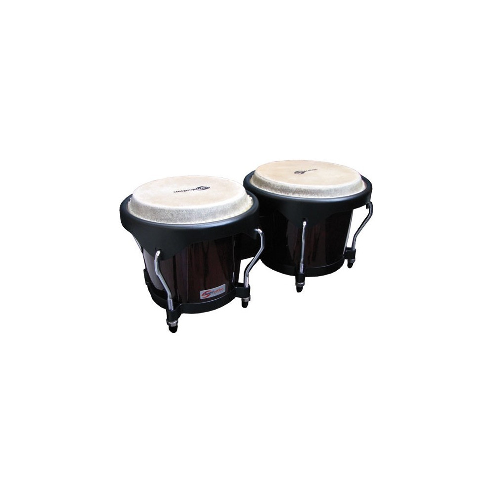 BONGOS SOUNDSATION SB01-DW  6"+7" DARK WOOD HW-BK