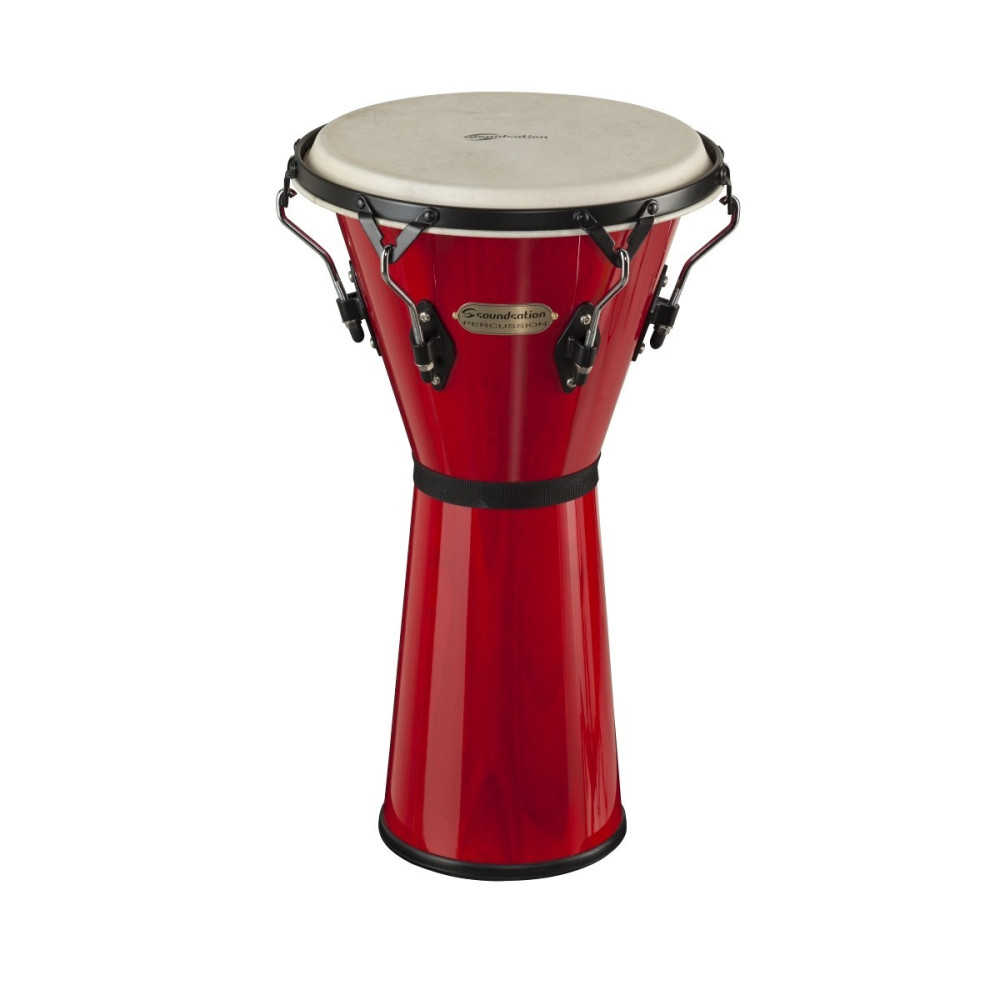 DJEMBE SOUNDSATION SDJ01-RD ROSSO 12" 1/2" HW-BK