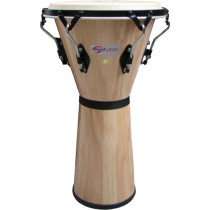DJEMBE SOUNDSATION SDJ01-NT 12" 1/2" NATURALE HW-BK