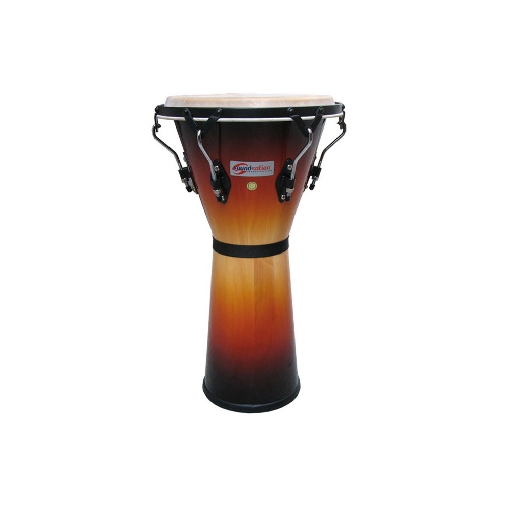 DJEMBE SOUNDSATION SDJ01-SB SUNBURST 12" 1/2" HW-BK