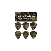 BOX IN METALLO 12 PLETTRI DUNLOP JIMI HENDRIX JHPT10H HEAVY