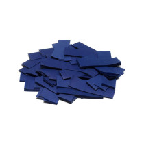 Slow-fall confetti rectangles - Dark blue