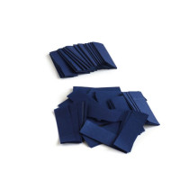 Slow-fall confetti rectangles - Dark blue
