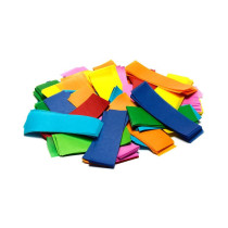 Slow-fall confetti rectangles - Multicolour