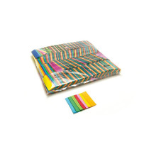 Slow-fall confetti rectangles - Multicolour