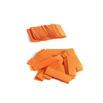 Slow-fall confetti rectangles - Orange