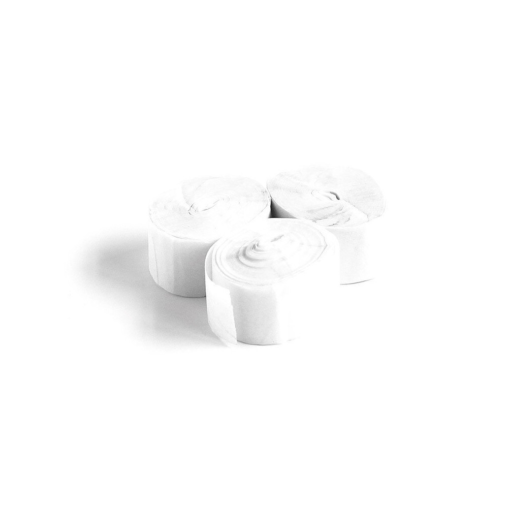 Streamer 10m x 1,5 cm - White