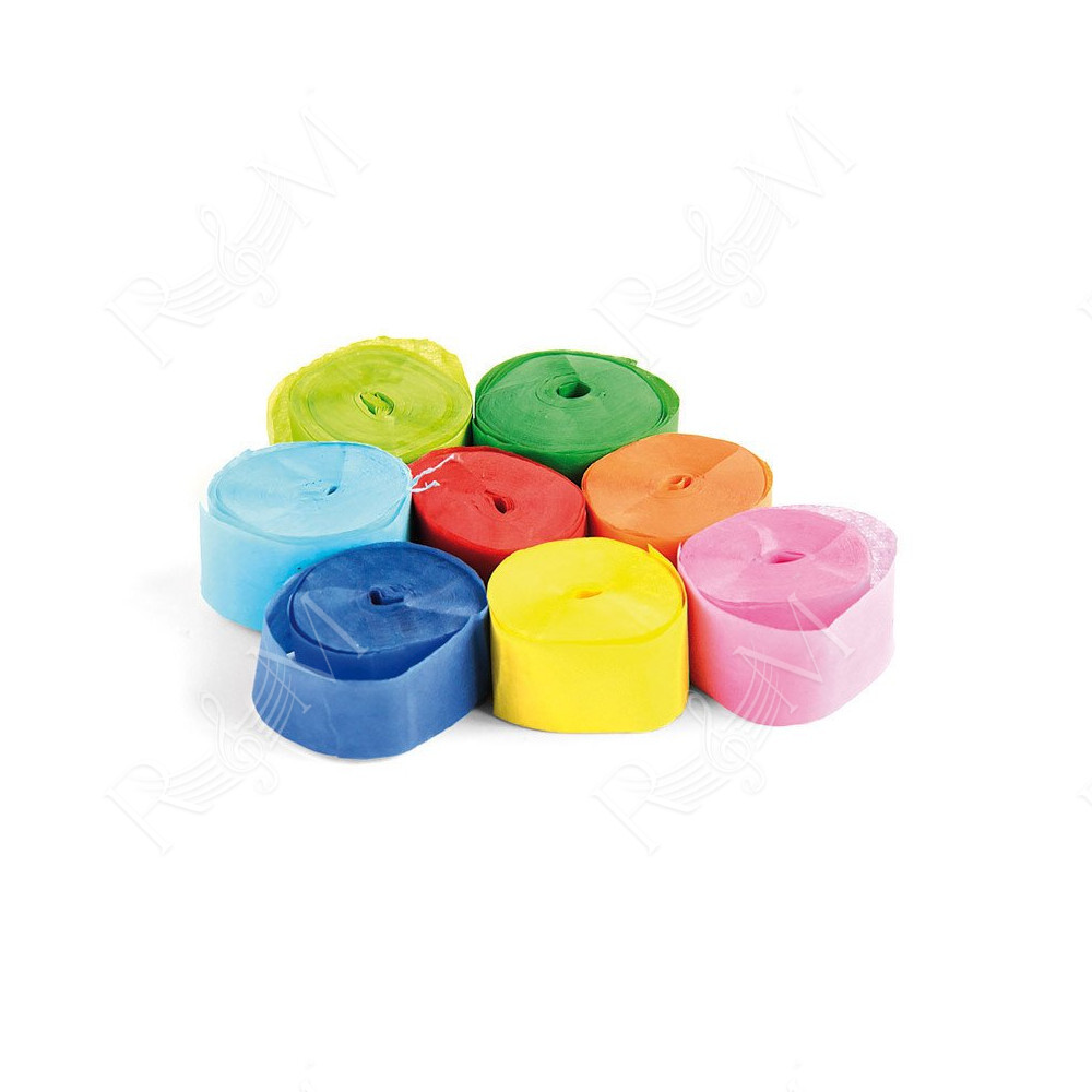 Streamer 10 m x 2,5 cm - Multicolour