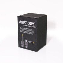 CONFEZIONE 50 CONNETTORI BULLET CABLE SLUG DRITTO BC-SLS-50 SENZA SALDATURA