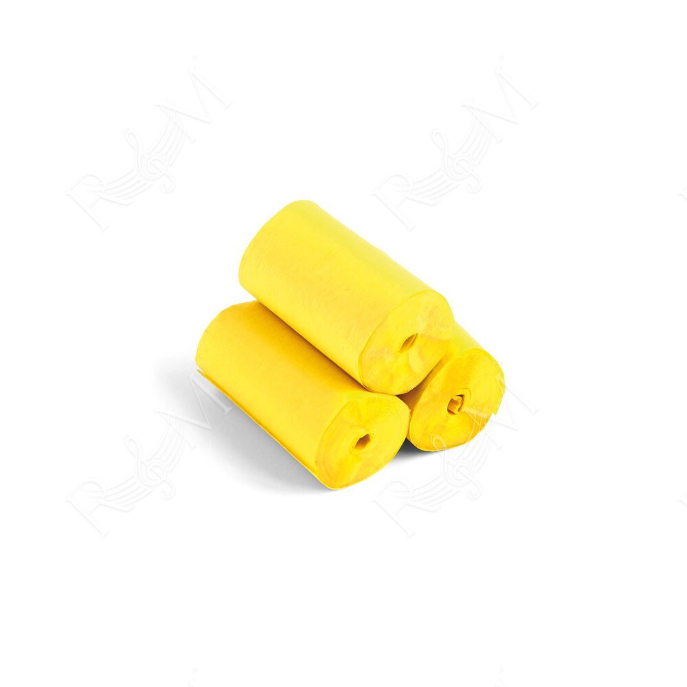 Streamer 10m x 5 cm - Yellow