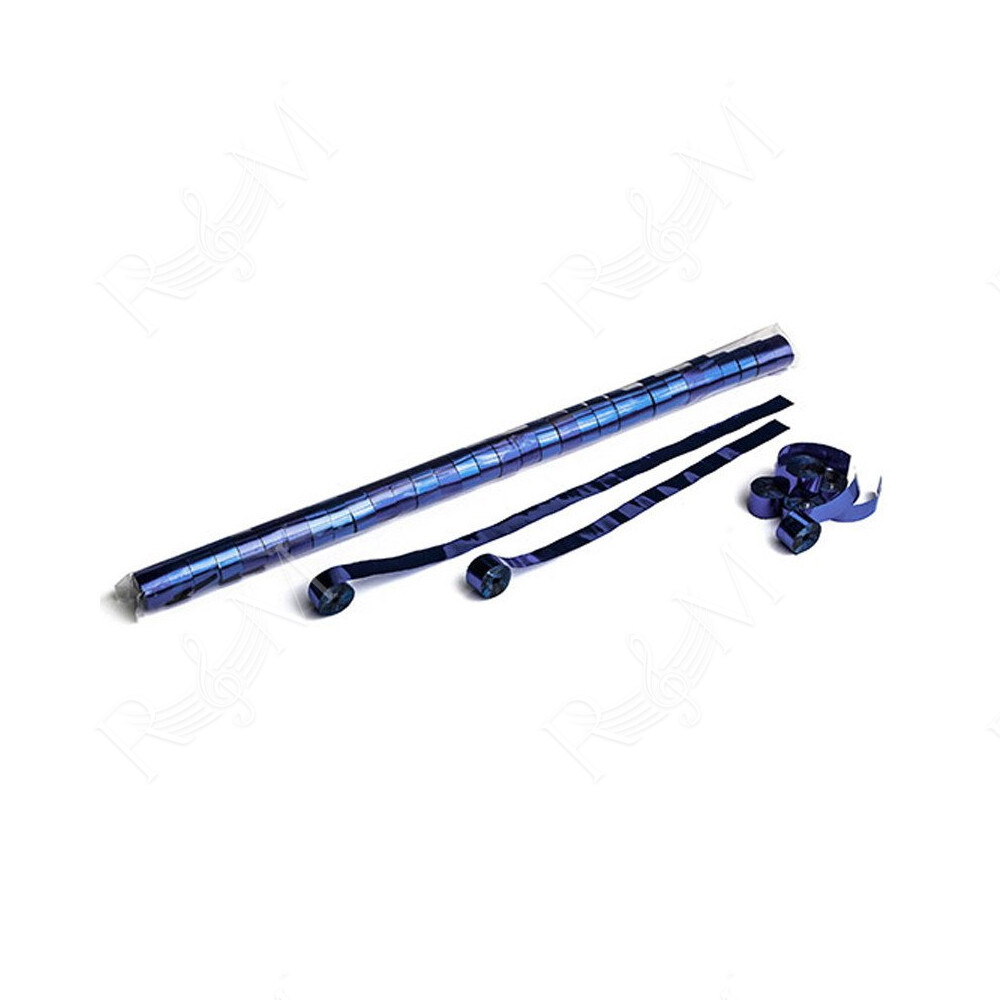 Metallic Streamer 10m x 1,5 cm - blue