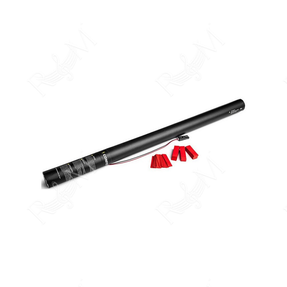 Electric Cannon 80 cm confetti - Red