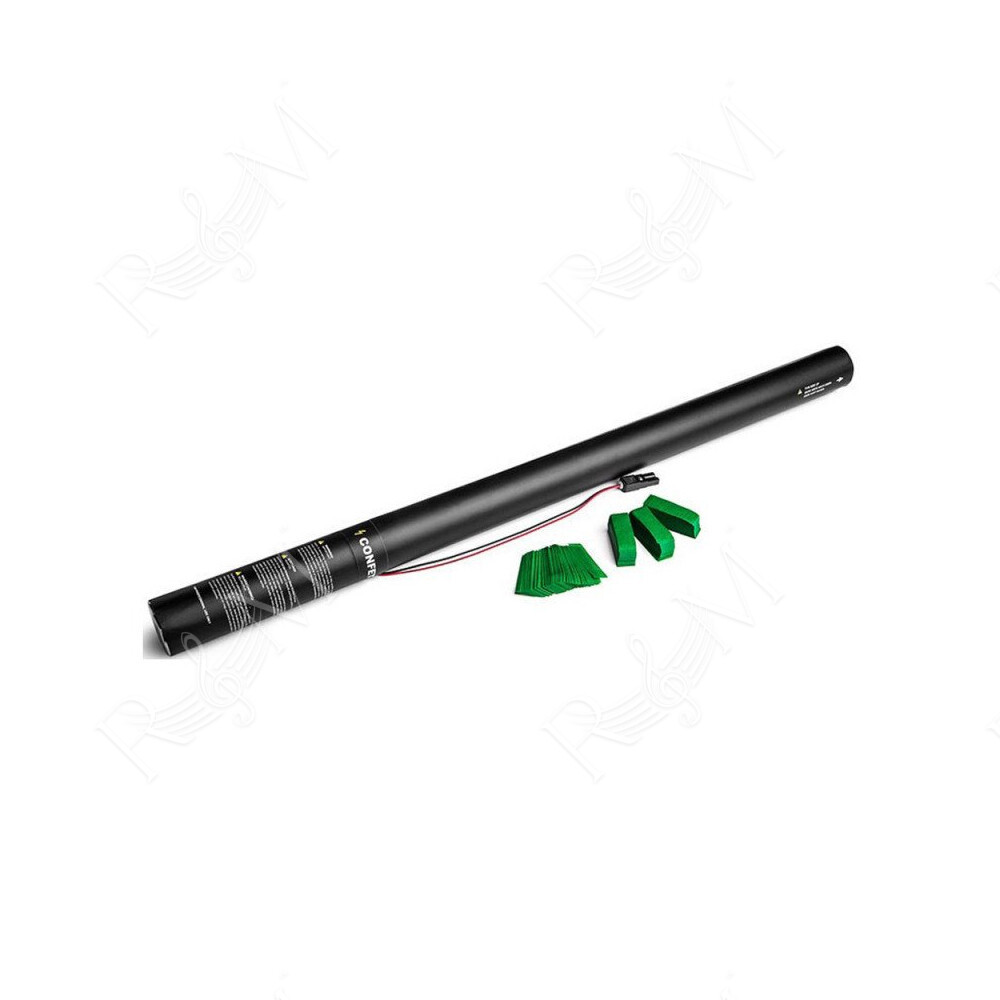 Electric Cannon 80 cm confetti - Dark Green
