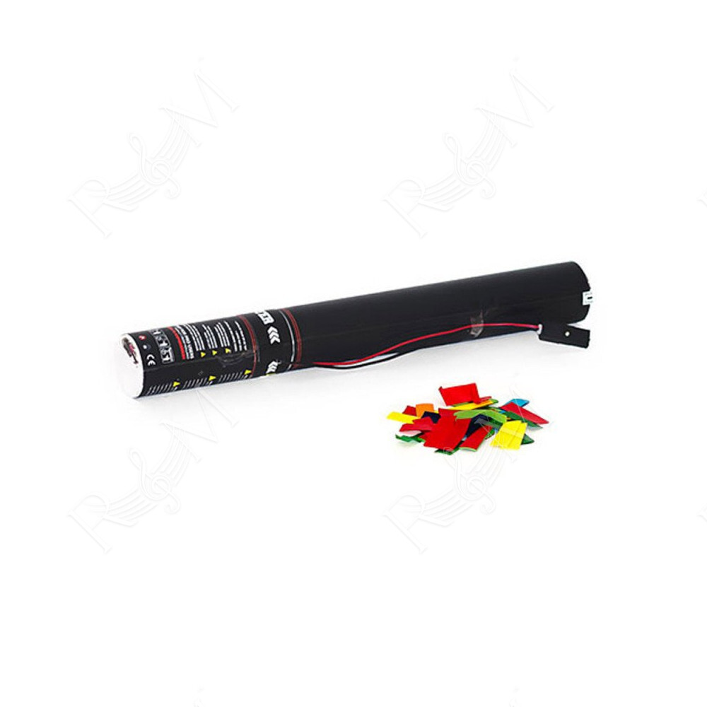 Electric Cannon 50 cm confetti - Multicolour