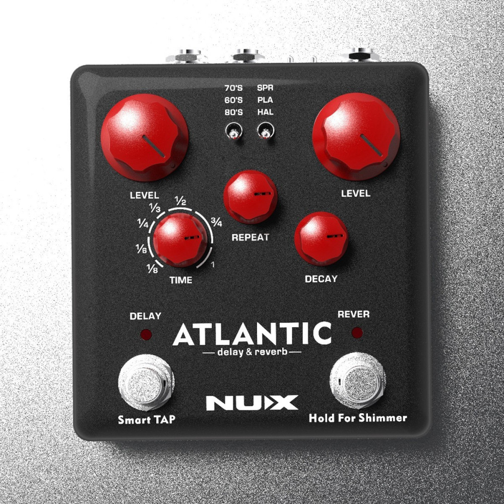 STOMPBOX NUX NDR-5 ATLANTIC (DELAY & REVERB)