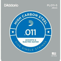 SET 5 CORDE D'ADDARIO PL011-5PACK