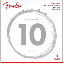 Muta Fender Super 250R NPS Ball End Strings (.010-.046 Gauges) 3-Pack 0730250310