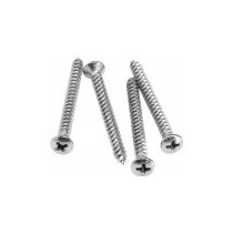 Fender Parts Neck Mounting Screws (4) (Chrome) Chrome 0994948000