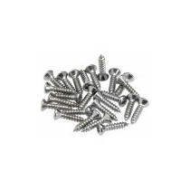 Fender Parts Pickguard/Control Plate Mounting Screws (24) (Chrome)  0994923000