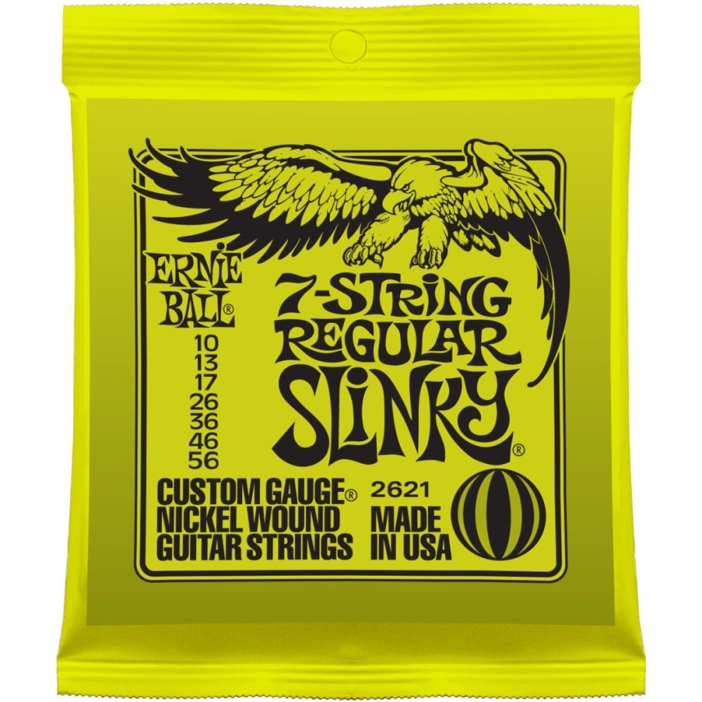 MUTA ERNIE BALL 2621 REGULAR SLINKY 7 CORDE