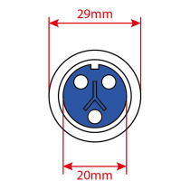 CAVO RETE 1.5M IP65 WADC-30POW-015 SHUKO - 30MM IP65 CONN.