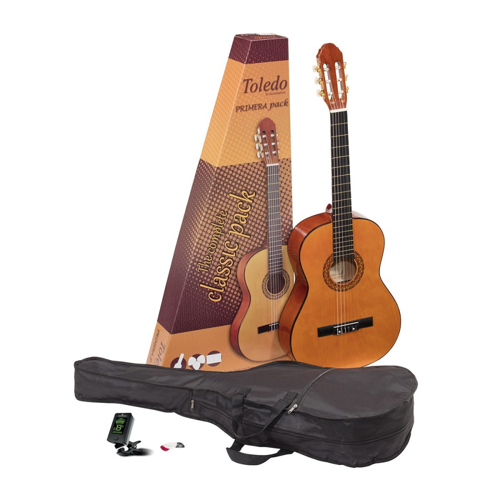GUITAR PACK CLASSICO PRIMERA-GP-44NT