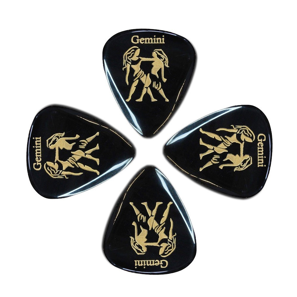 CONFEZIONE 4 PLETTRI TIMBERTONES ZODIAC GEMELLI