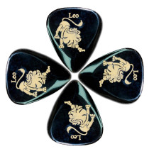 CONFEZIONE 4 PLETTRI TIMBERTONES ZODIAC LEONE