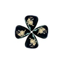 CONFEZIONE 4 PLETTRI TIMBERTONES ZODIAC LEONE