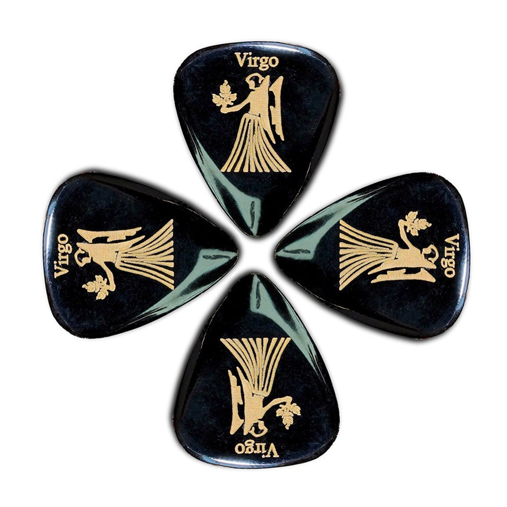 CONFEZIONE 4 PLETTRI TIMBERTONES ZODIAC VERGINE