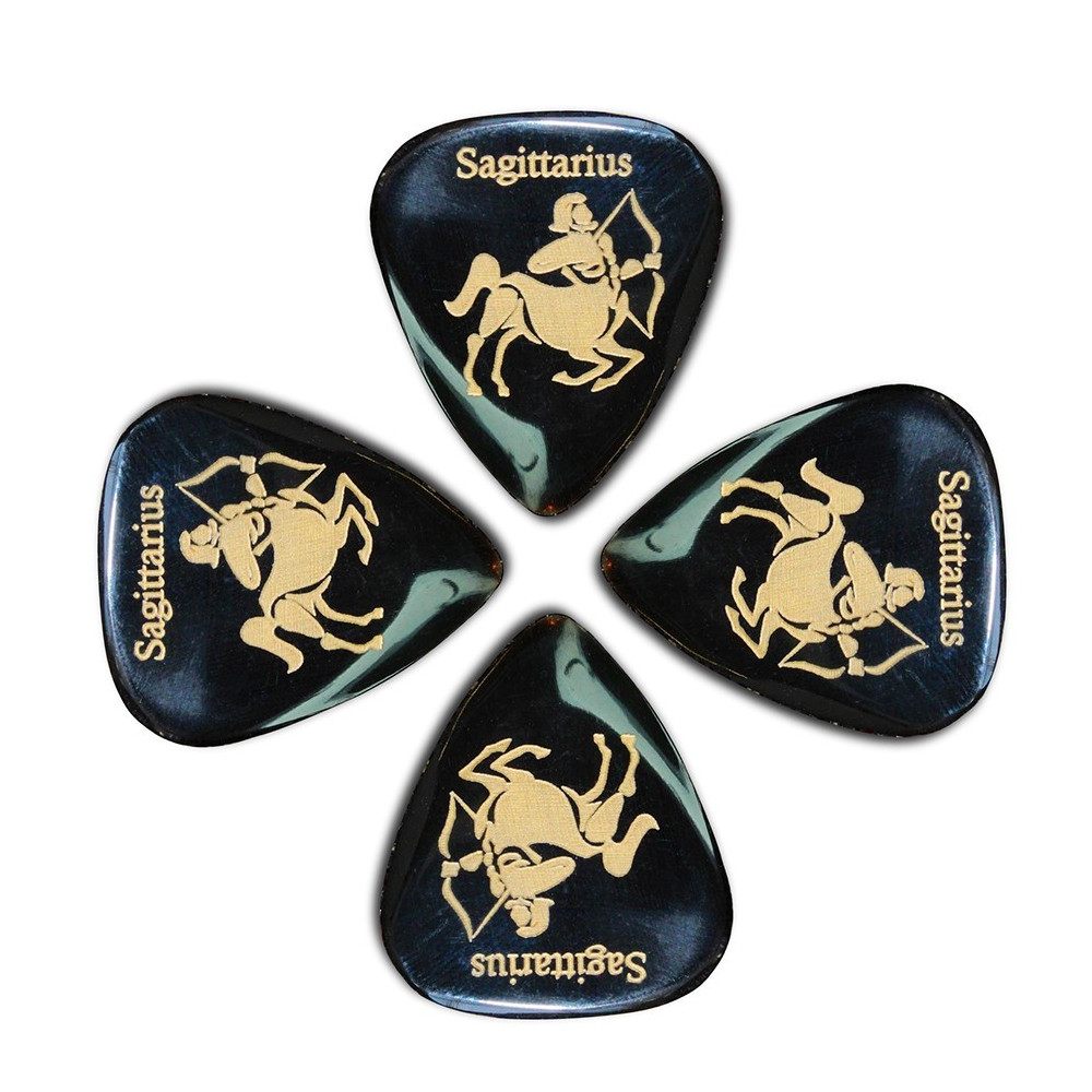 CONFEZIONE 4 PLETTRI TIMBERTONES ZODIAC SAGITTARIO