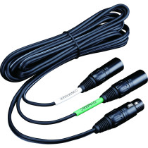 CAVO XLR a 5 PIN 4MT DTP40Tr PER MICROFONO LEWITT DTP640REX