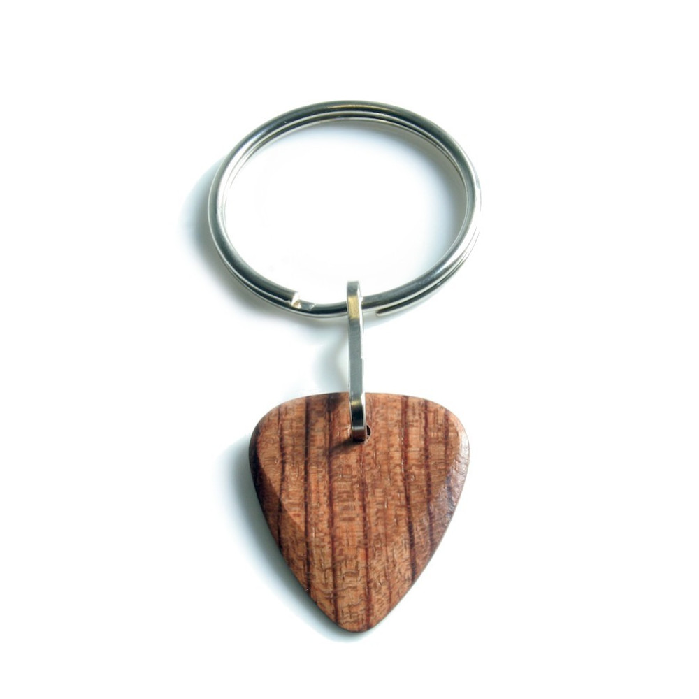 PORTACHIAVI CON PLETTRO TIMBERTONES BURMA PADOUK