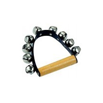 MANIGLIA A 9 SONAGLI  PEACE IN LEGNO RH-31